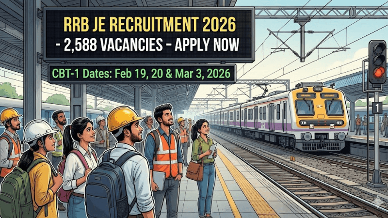RRB JE 2026 Recruitment